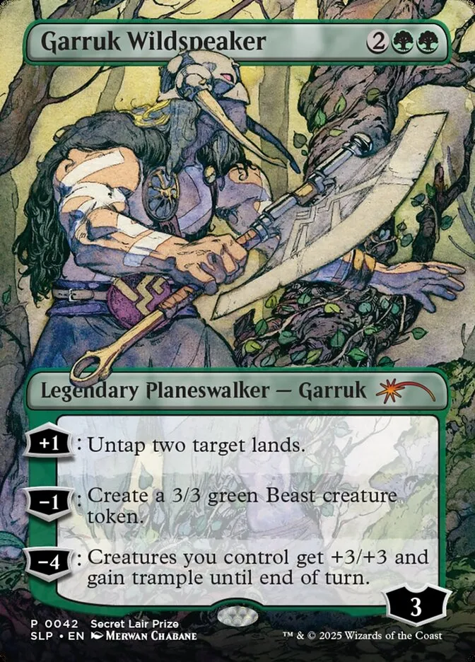 Garruk Wildspeaker Front Face