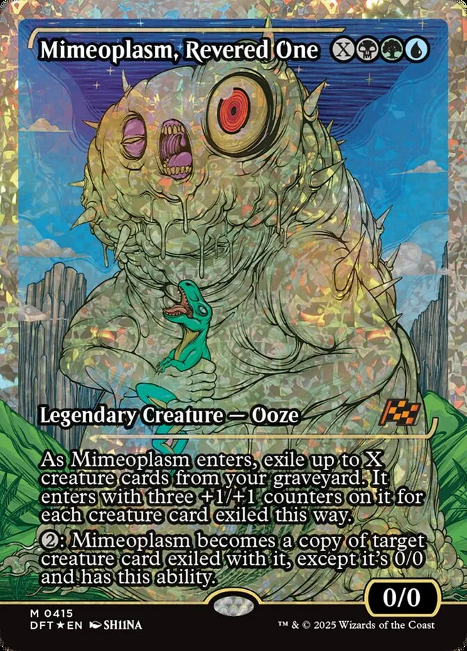 Mimeoplasm, Revered One Front Face