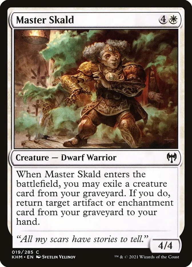 Master Skald Front Face