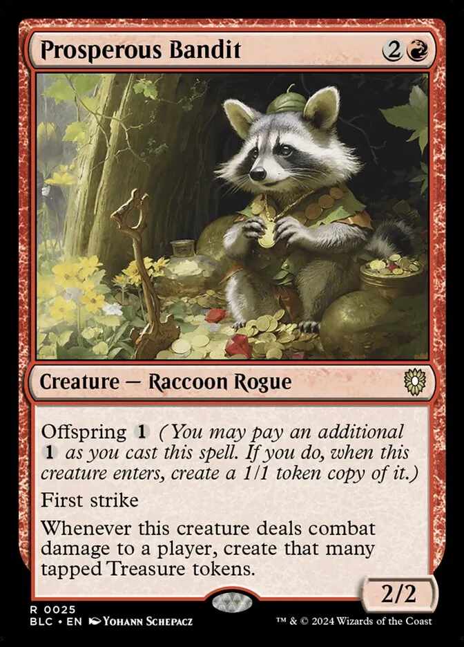 Prosperous Bandit Front Face