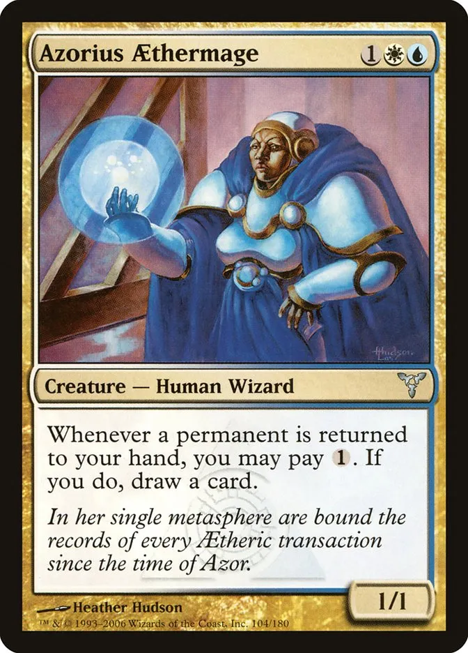 Azorius Aethermage Front Face