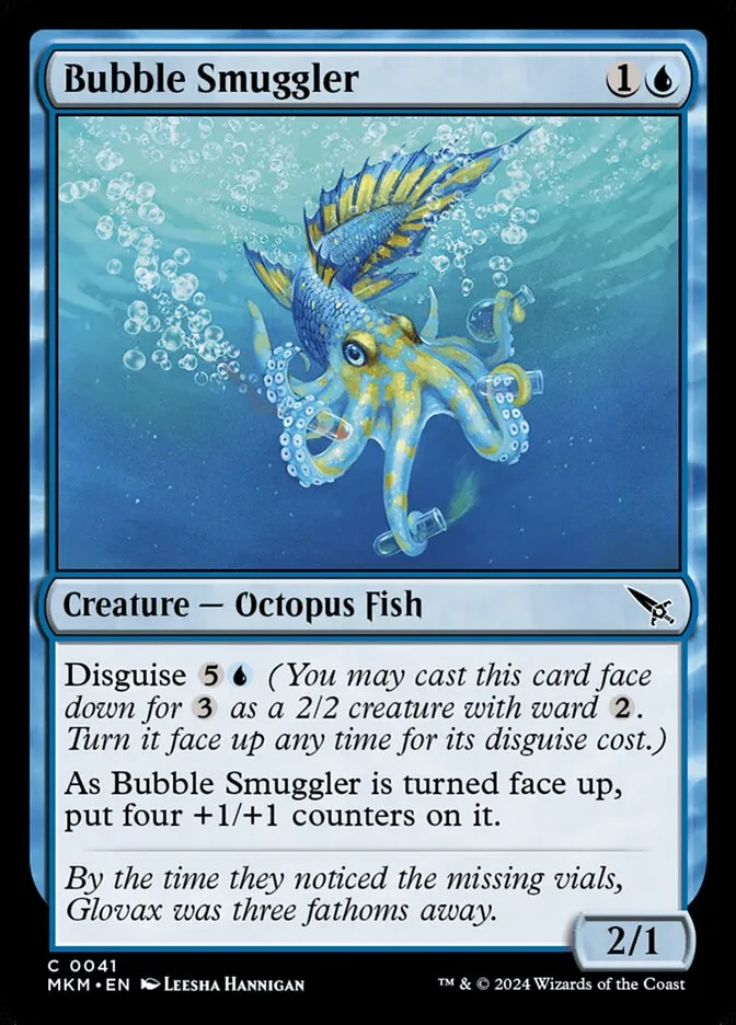 Bubble Smuggler Front Face