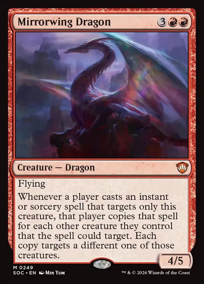 Mirrorwing Dragon Front Face