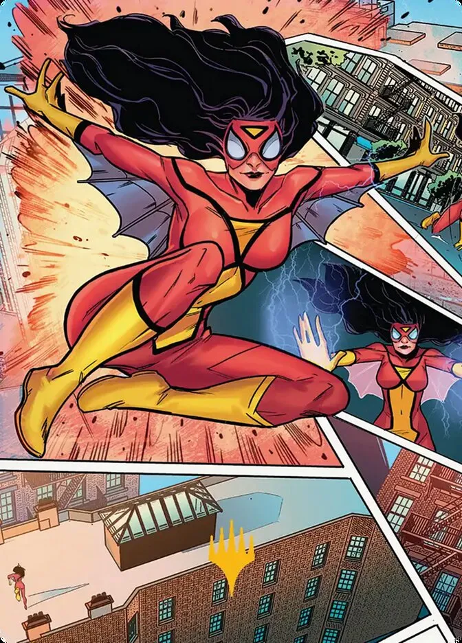 Spider-Woman, Stunning Savior // Spider-Woman, Stunning Savior Front Face