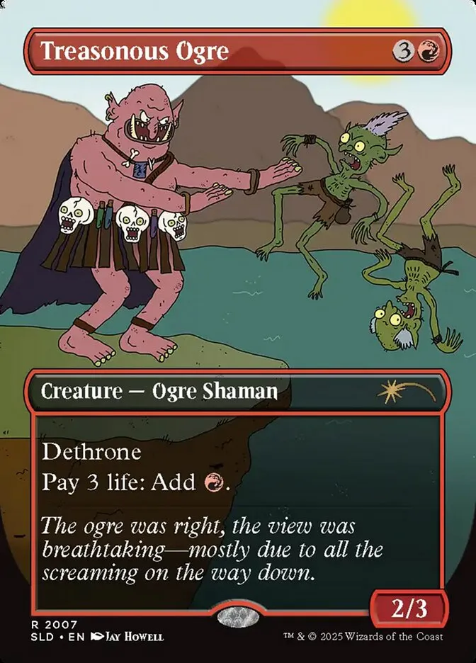 Treasonous Ogre Front Face