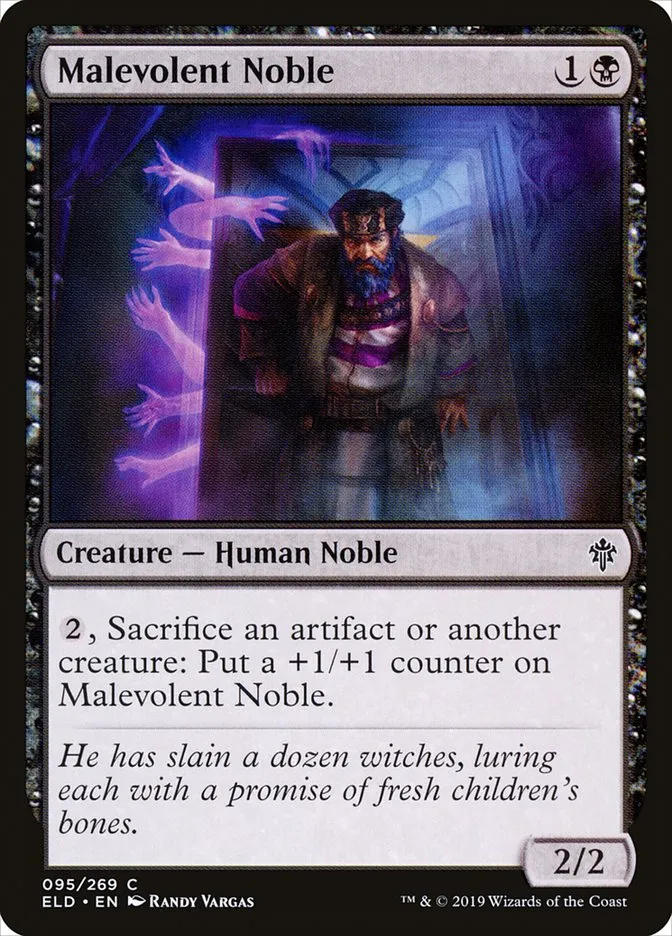 Malevolent Noble Front Face