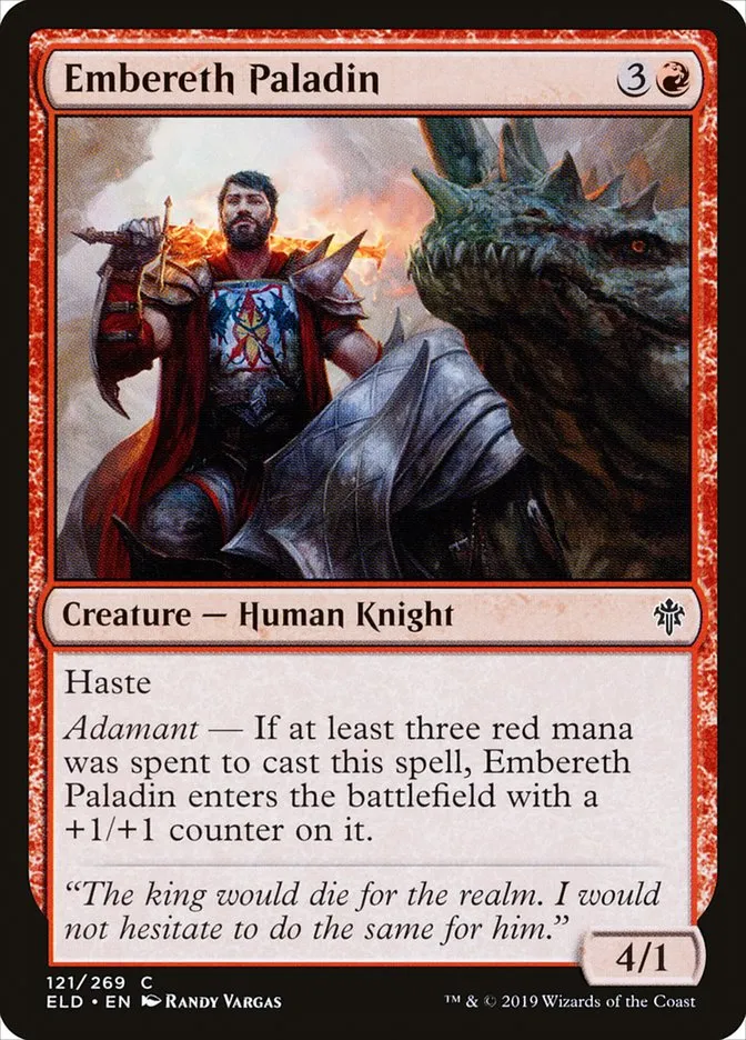 Embereth Paladin Front Face
