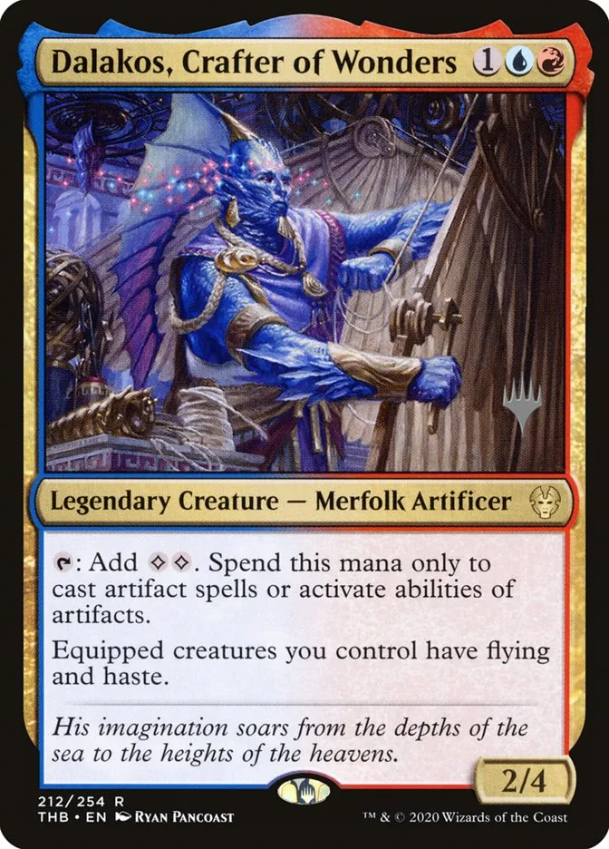 Dalakos, Crafter of Wonders Front Face