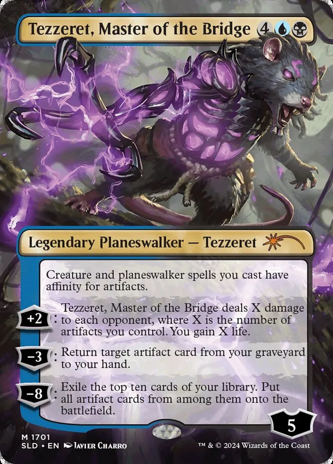 Tezzeret, Master of the Bridge Front Face