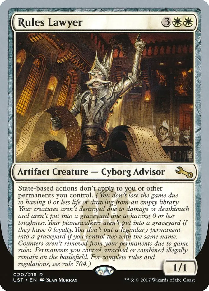 Rules Lawyer Front Face