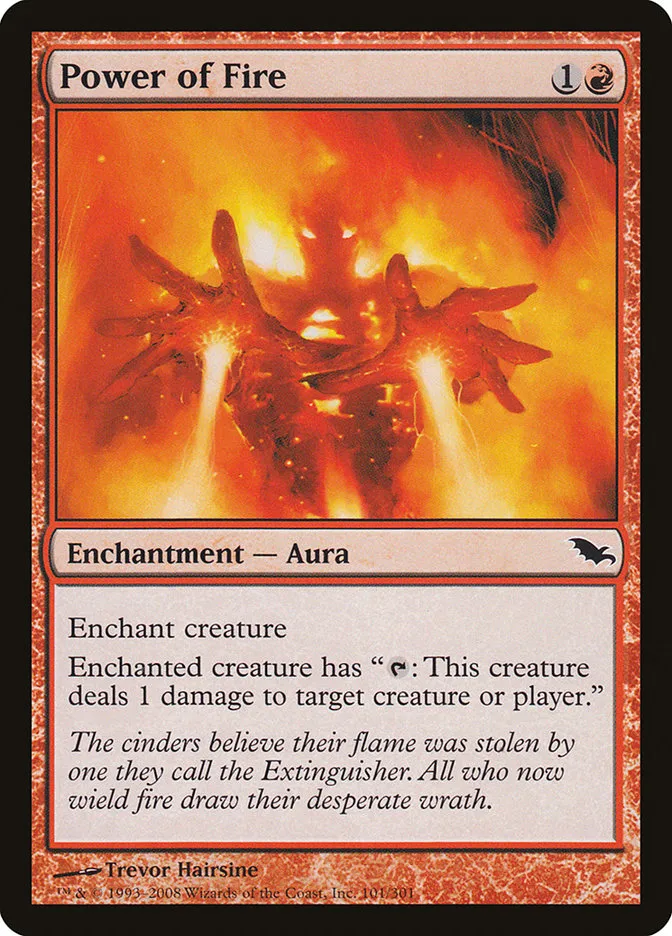 Power of Fire Front Face