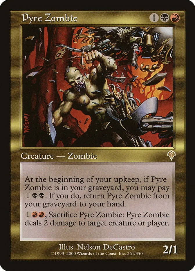 Pyre Zombie Front Face