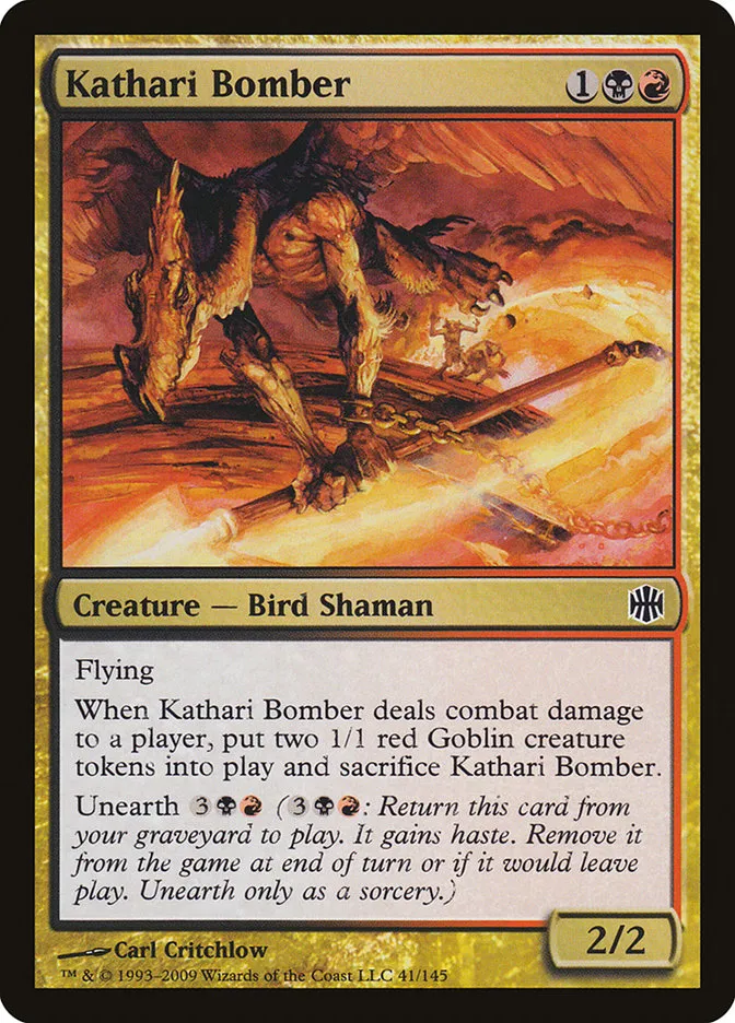 Kathari Bomber Front Face