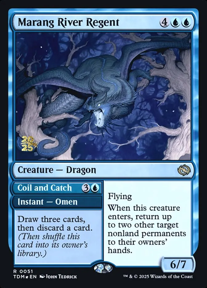 Marang River Regent // Coil and Catch Front Face