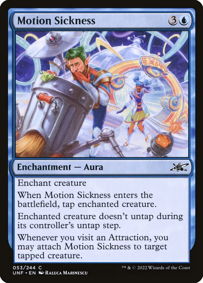 Motion Sickness Front Face