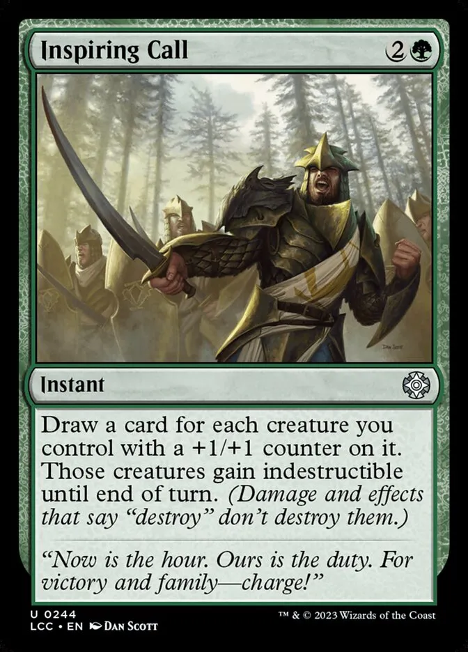 Inspiring Call Front Face