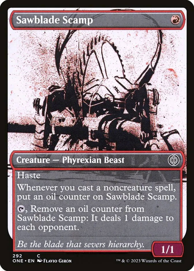 Sawblade Scamp Front Face