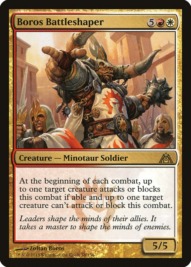 Boros Battleshaper Front Face