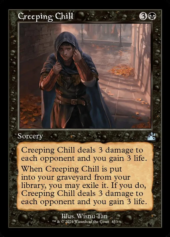 Creeping Chill Front Face
