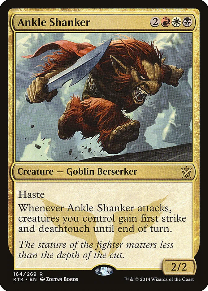 Ankle Shanker Front Face