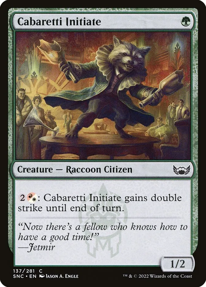 Cabaretti Initiate Front Face