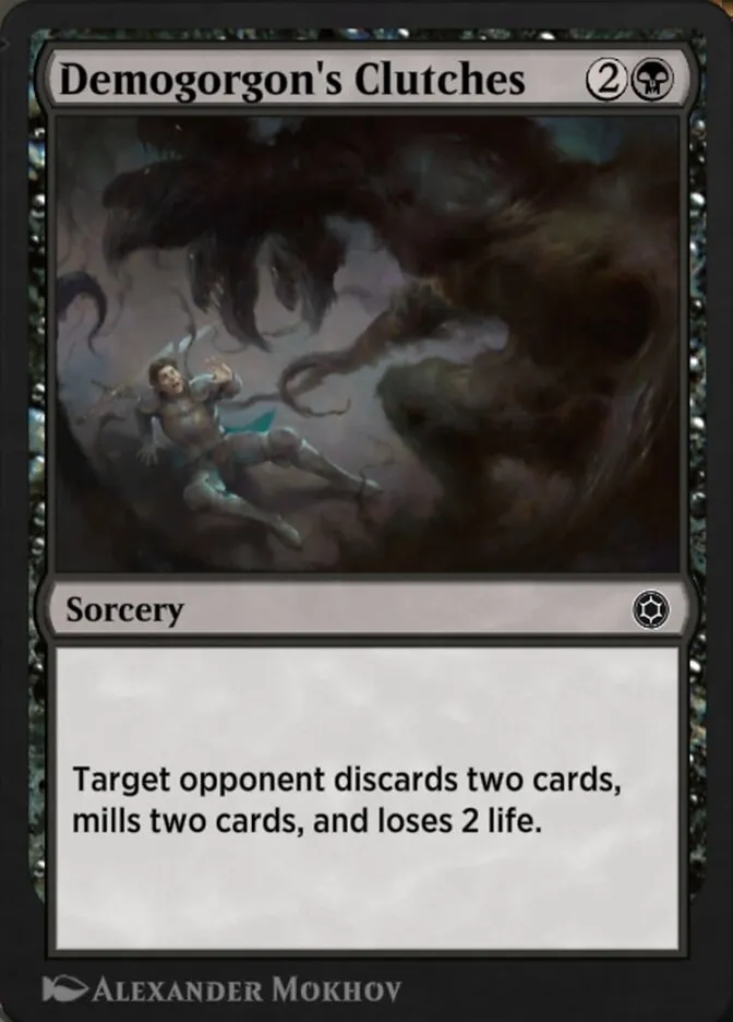 Demogorgon's Clutches Front Face