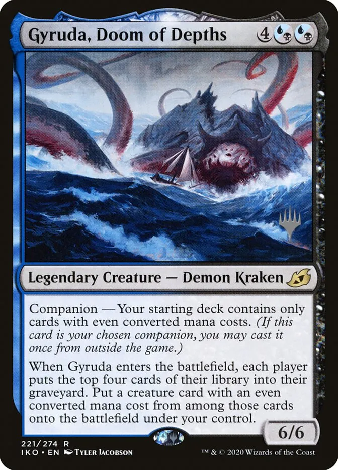 Gyruda, Doom of Depths Front Face