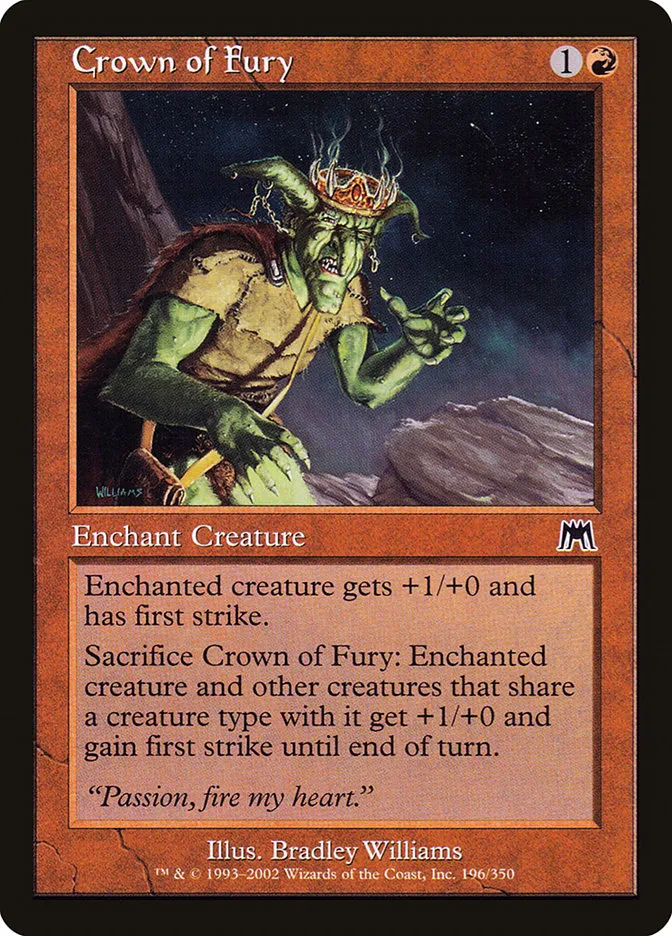 Crown of Fury Front Face