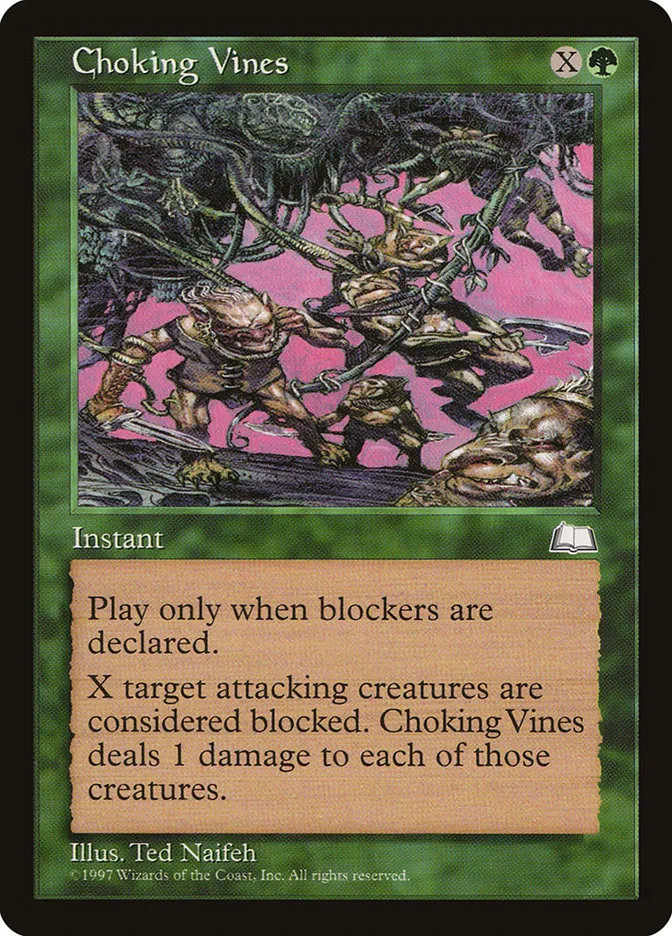 Choking Vines Front Face