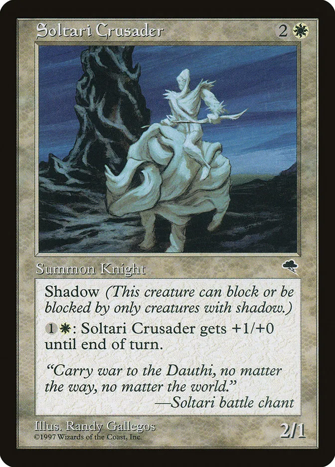 Soltari Crusader Front Face