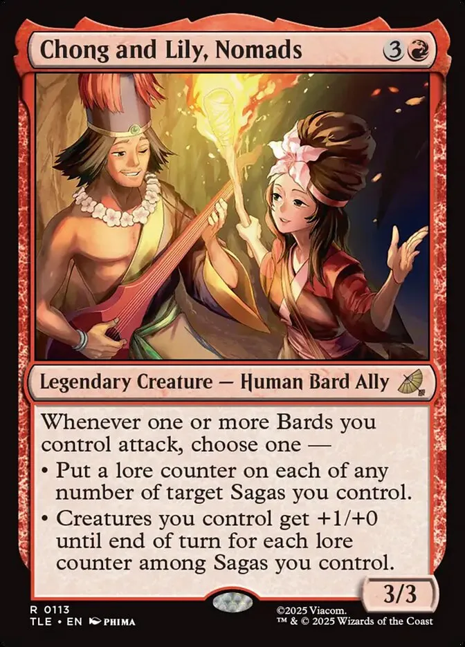 Chong and Lily, Nomads Front Face