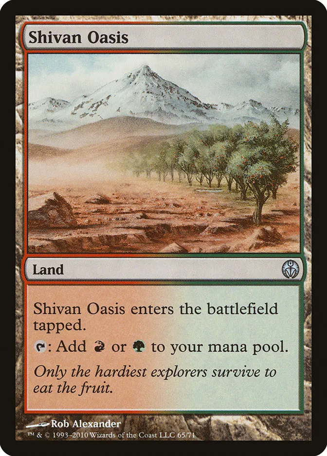 Shivan Oasis Front Face