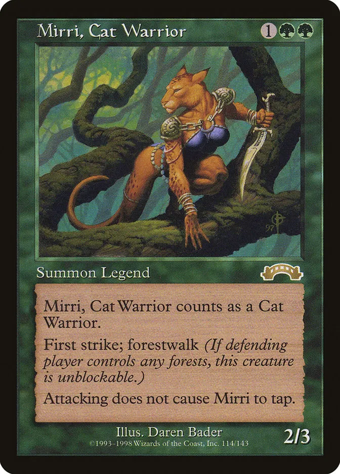 Mirri, Cat Warrior Front Face