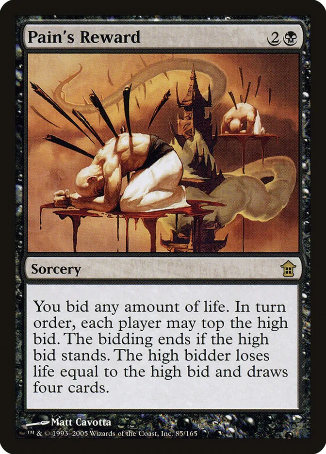 Pain's Reward Front Face