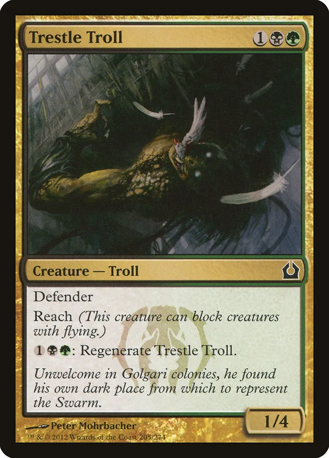 Trestle Troll Front Face