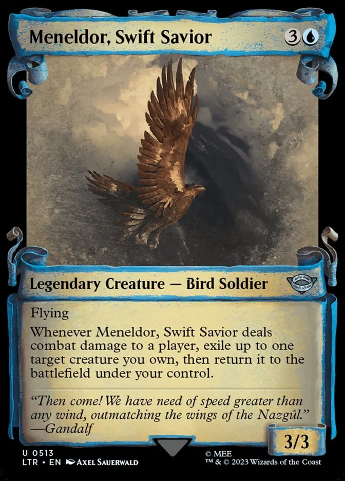 Meneldor, Swift Savior Front Face