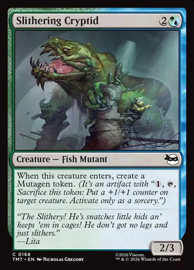 Slithering Cryptid Front Face
