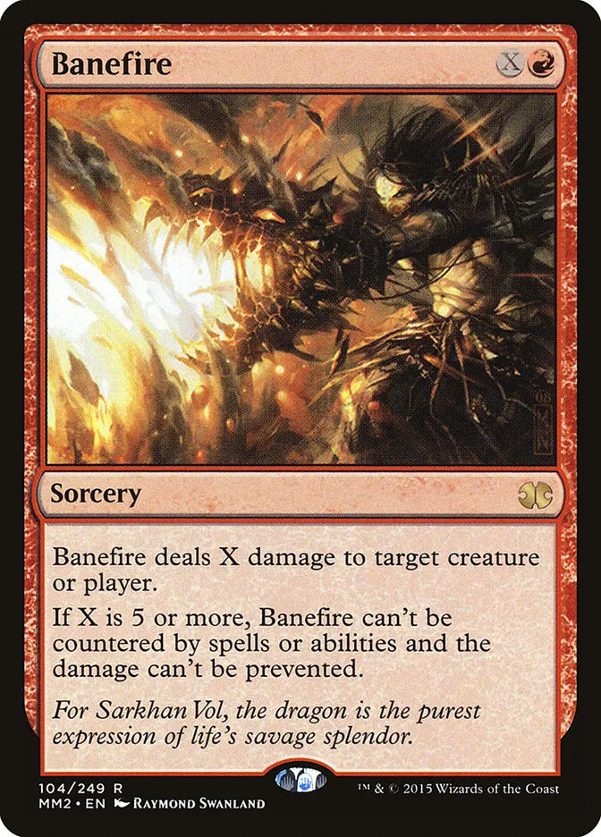 Banefire Front Face