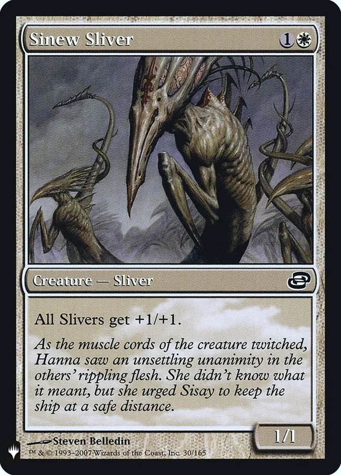 Sinew Sliver Front Face