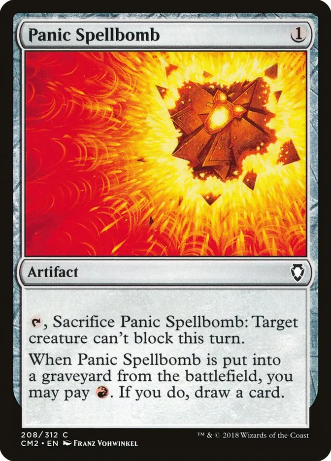 Panic Spellbomb Front Face