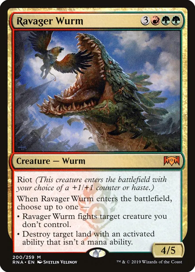 Ravager Wurm Front Face
