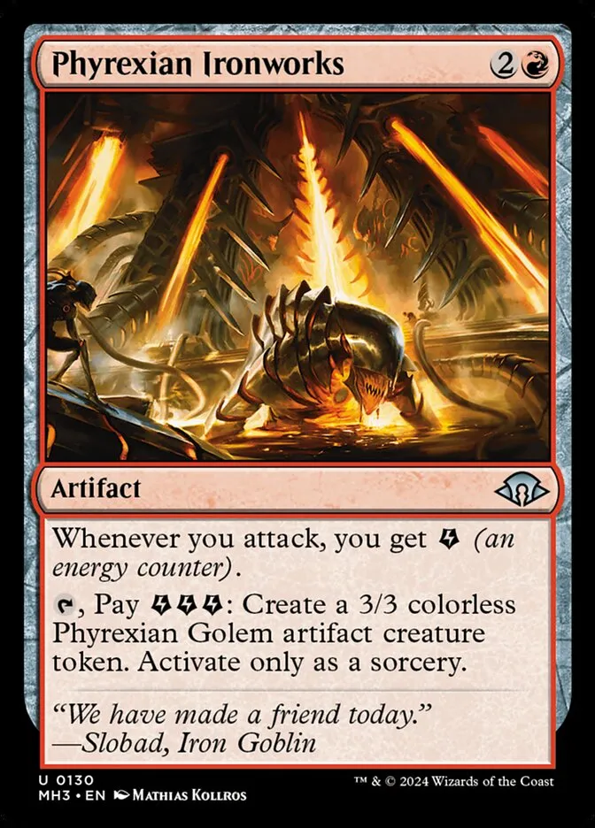 Phyrexian Ironworks Front Face