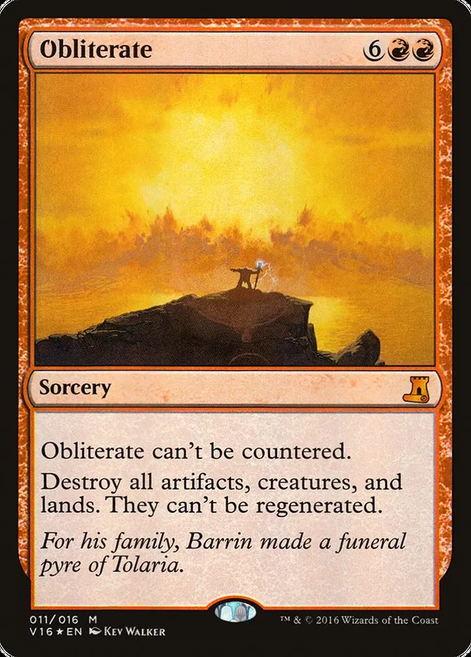 Obliterate Front Face