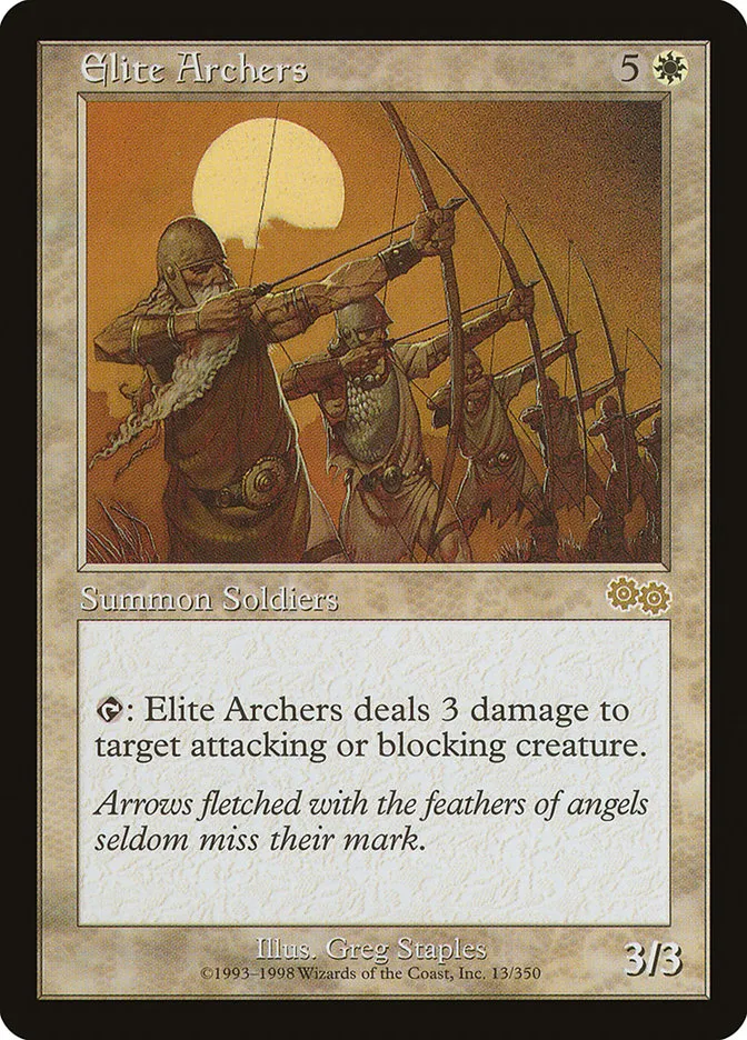 Elite Archers Front Face