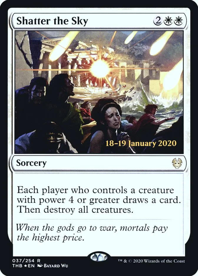 Shatter the Sky Front Face