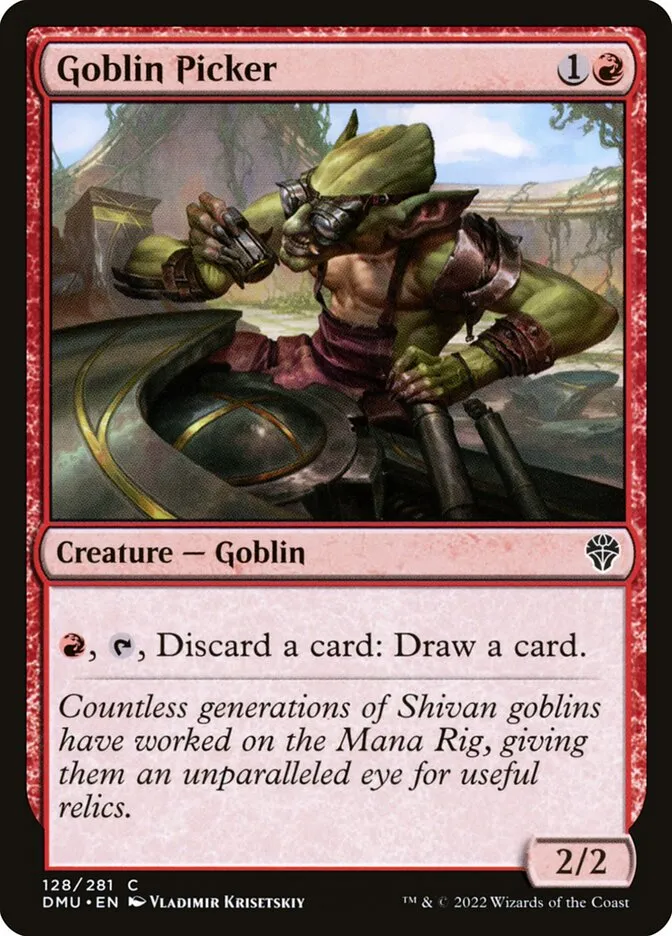 Goblin Picker Front Face