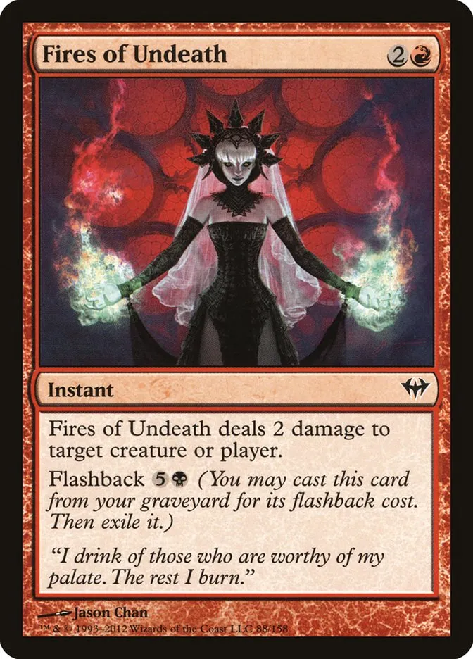 Fires of Undeath Front Face