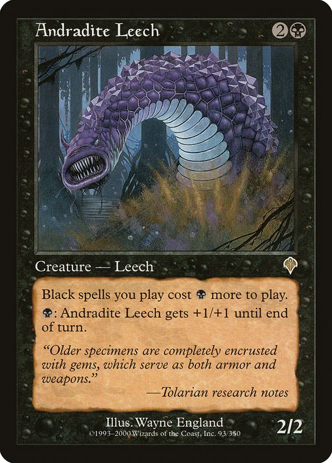 Andradite Leech Front Face