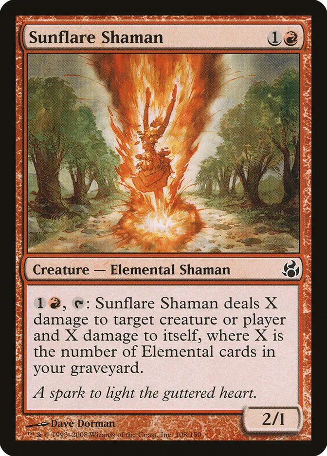 Sunflare Shaman Front Face