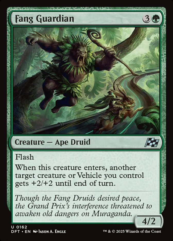 Fang Guardian Front Face